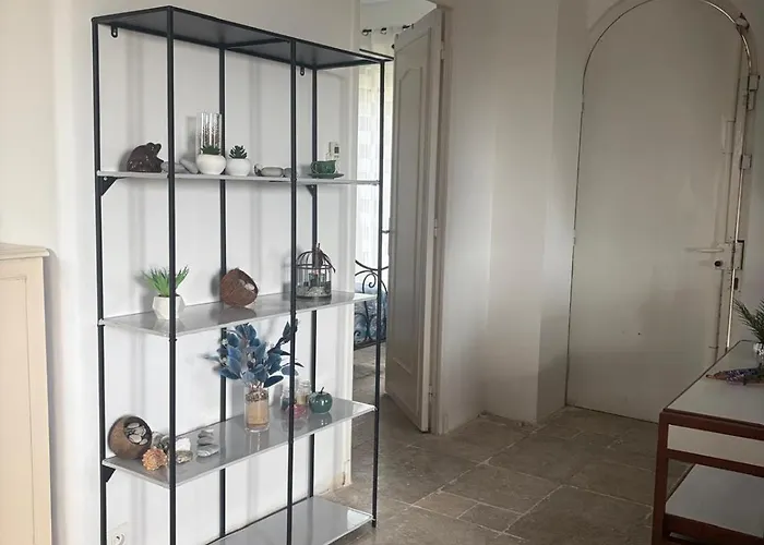 Bel Spacieux Et Lumineux Climatise De 120m2 Dans Avec Piscine 公寓 昂蒂布