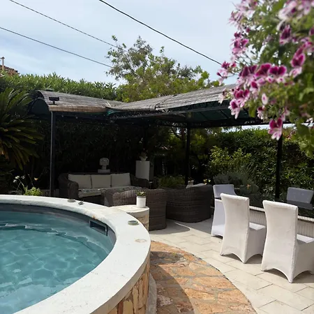 Grand Appt 6p Climatise Dans Avec Piscine - 8 Kms De Cannes Διαμέρισμα Αντίμπ